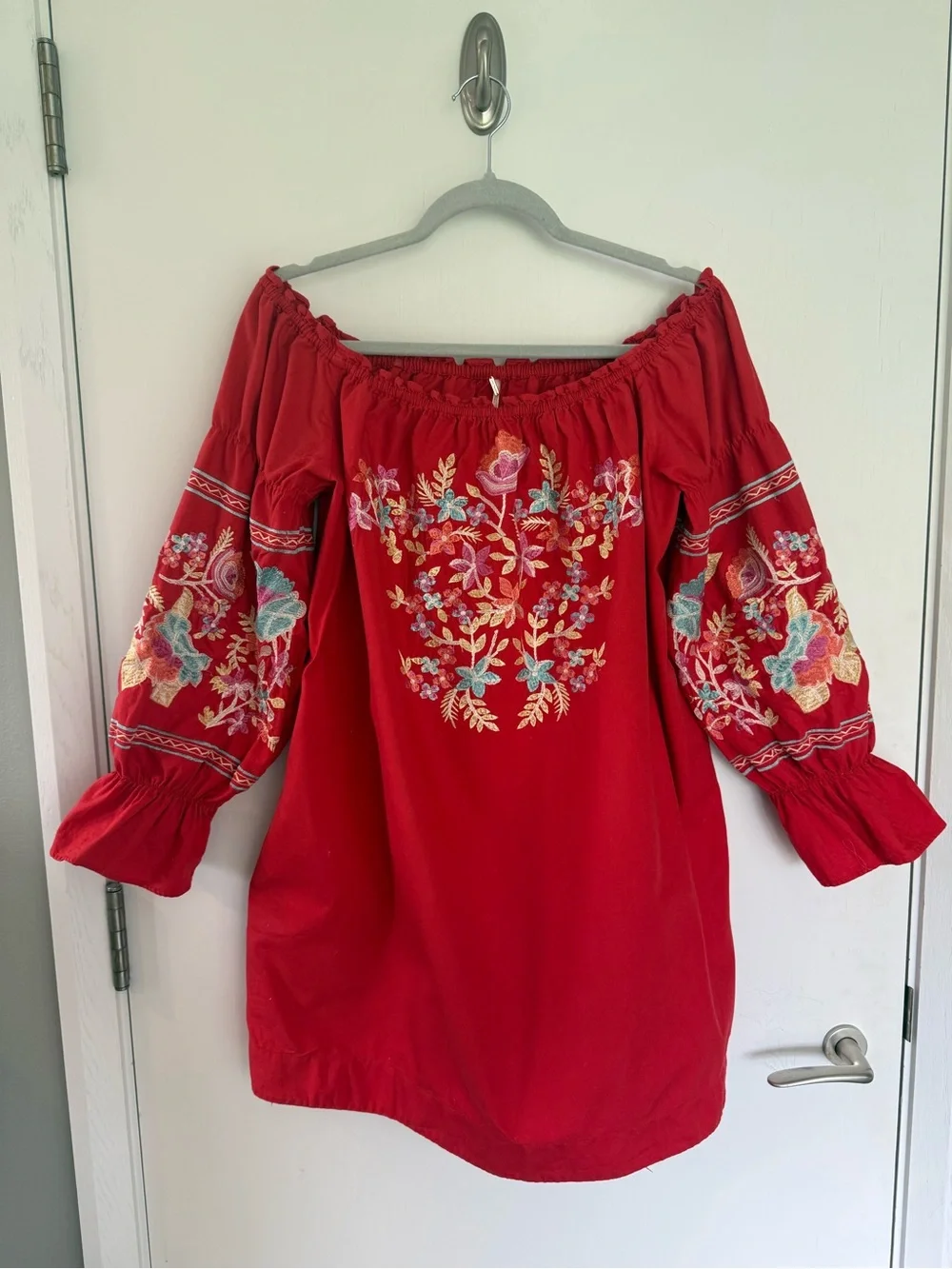 Free People Fleur Du Jour Red Dress - Picture 3 of 4